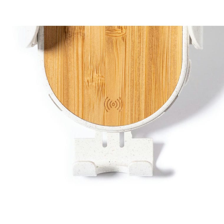 Încărcător auto cu suport telefon Yango Alb natural