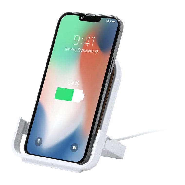 Încărcător wirless Buisson Alb natural