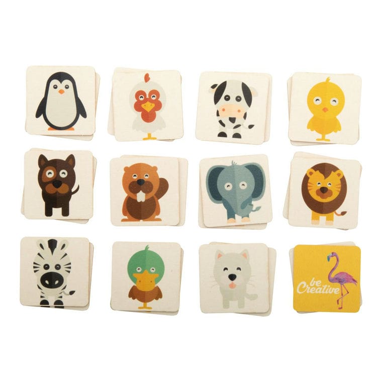 Joc de memorie personalizat Peppermor natural