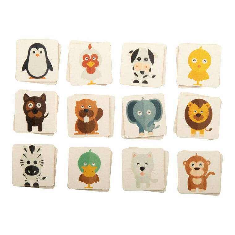 Joc de memorie personalizat Peppermor natural