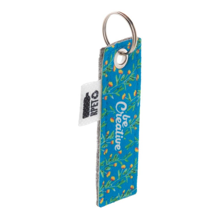 Breloc personalizat CreaFelt Key A gri