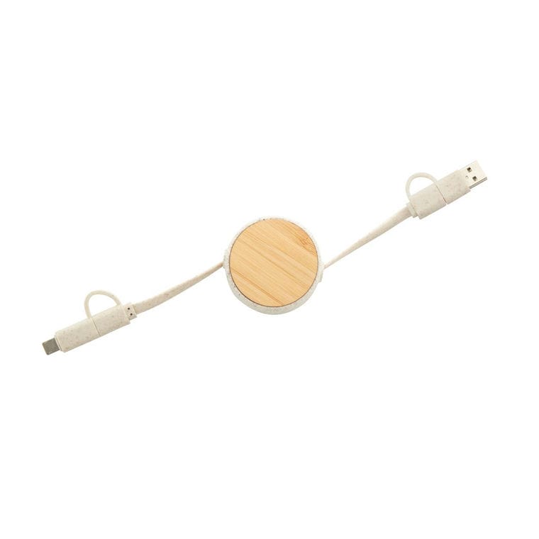 Cablu de încărcare USB Komugo natural