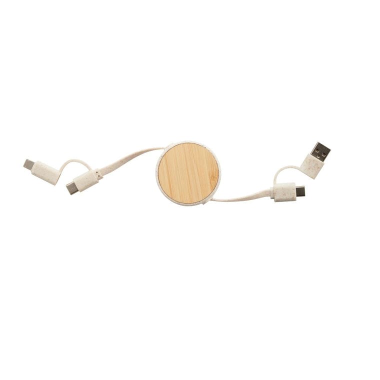 Cablu de încărcare USB Komugo natural