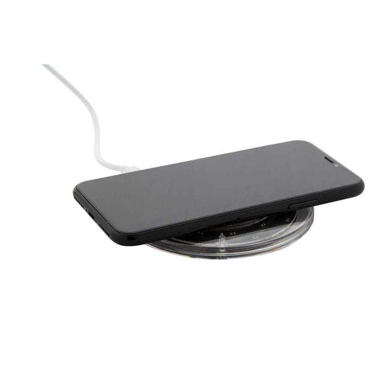 încărcător fără fir transparent SeeCharge natural transparent