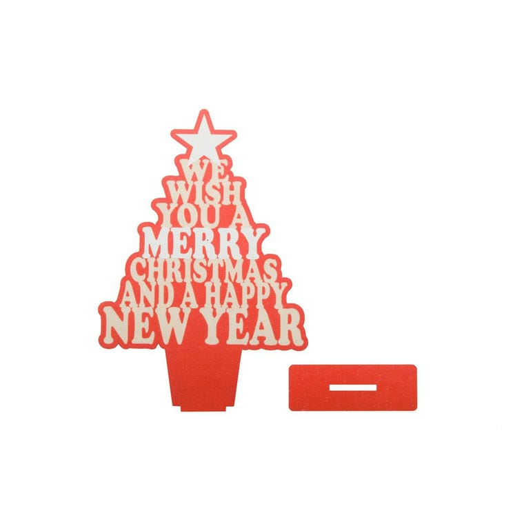 Brad de Crăciun, de birou Kampsala Roșu