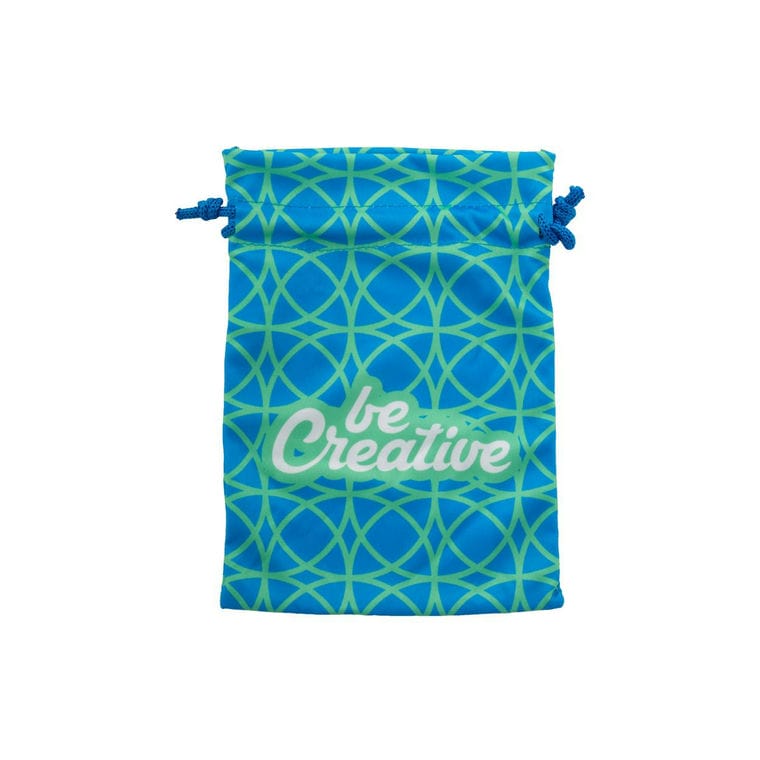 Geantă cadou, personalizată, medie SuboGift M Albastru