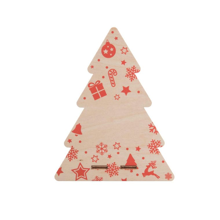 Suport telefon mobil pentru birou, de Crăciun Vallvik Roșu natural