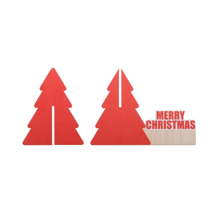 Brad de Crăciun, de birou Narkaus Roșu