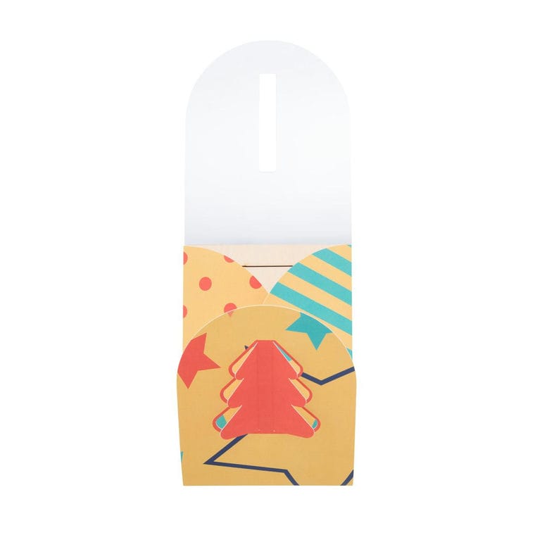 Felicitare Crăciun Creax Max Alb