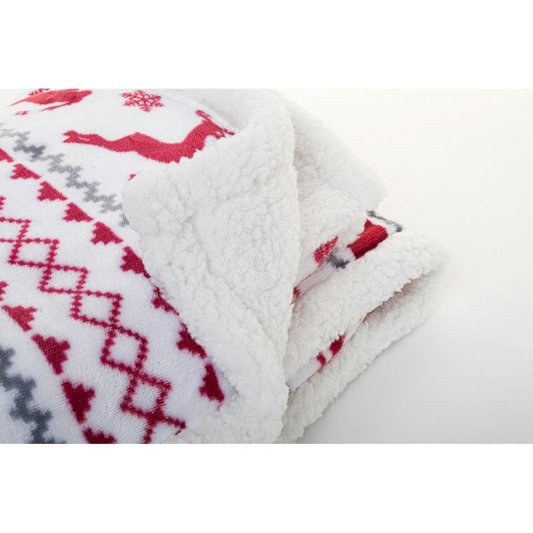 Pătură de Crăciun, RPET Hobborn multicolor