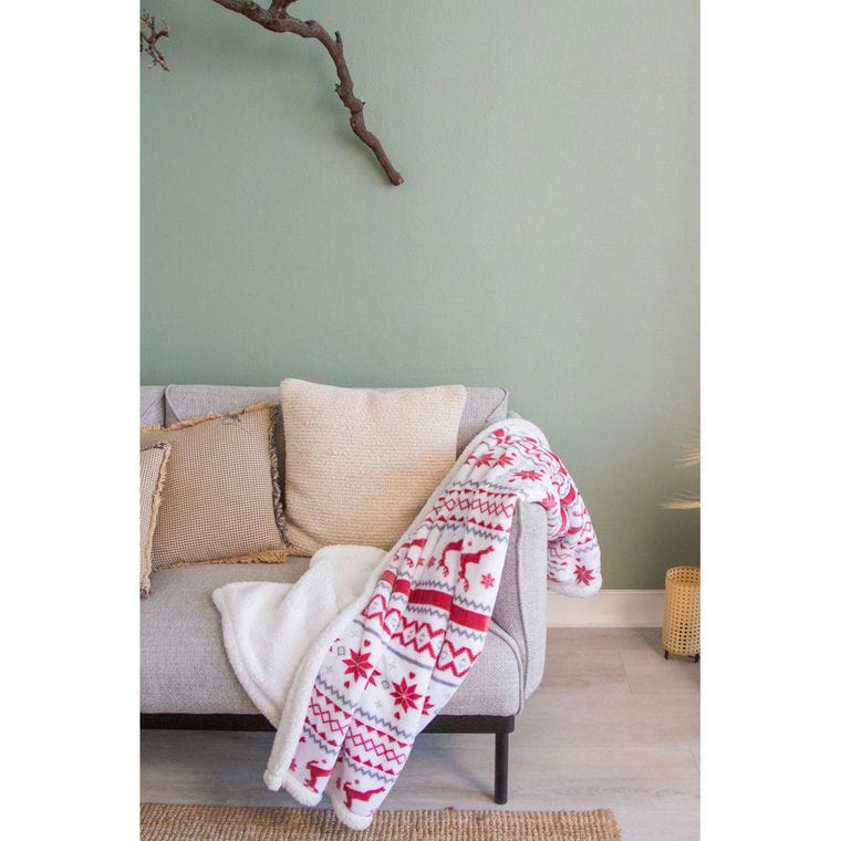 Pătură de Crăciun, RPET Hobborn multicolor