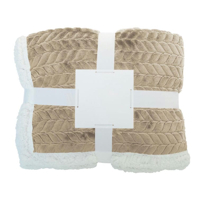 Pătură RPET Foglio natural