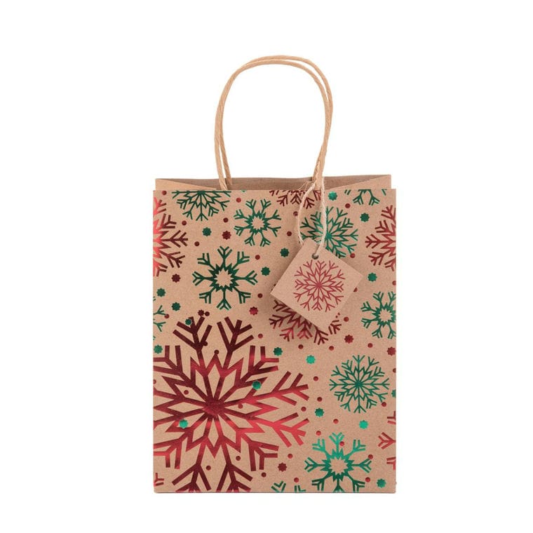 Pungă cadou, Crăciun, mică Pekkola S multicolor