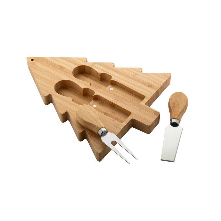 Set de cuțite pentru brânză, de Crăciun Jarlsberg natural