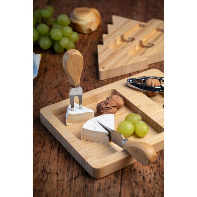 Set de cuțite pentru brânză, de Crăciun Jarlsberg natural