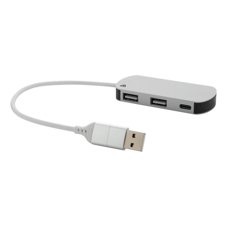 Port USB Raluhub argintiu
