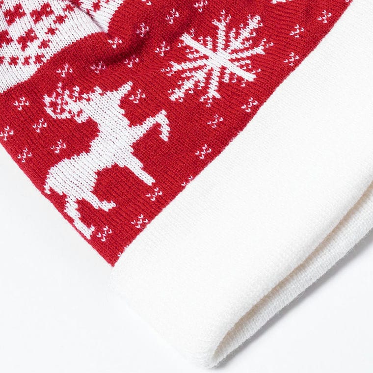 Căciulă de Moș Crăciun  Elenix Roșu Marime universala