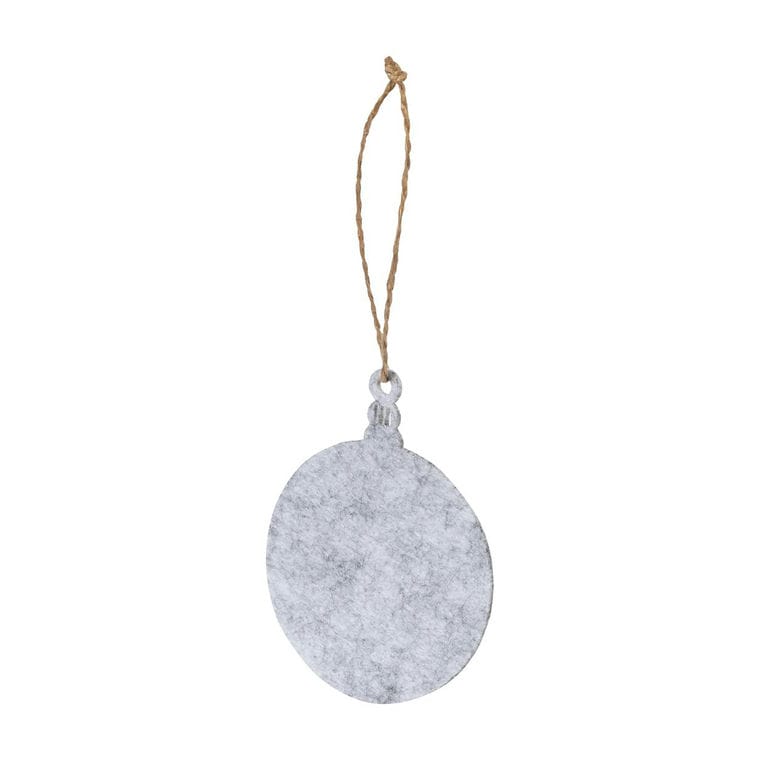 Set ornamente de Crăciun Chandun gri închis