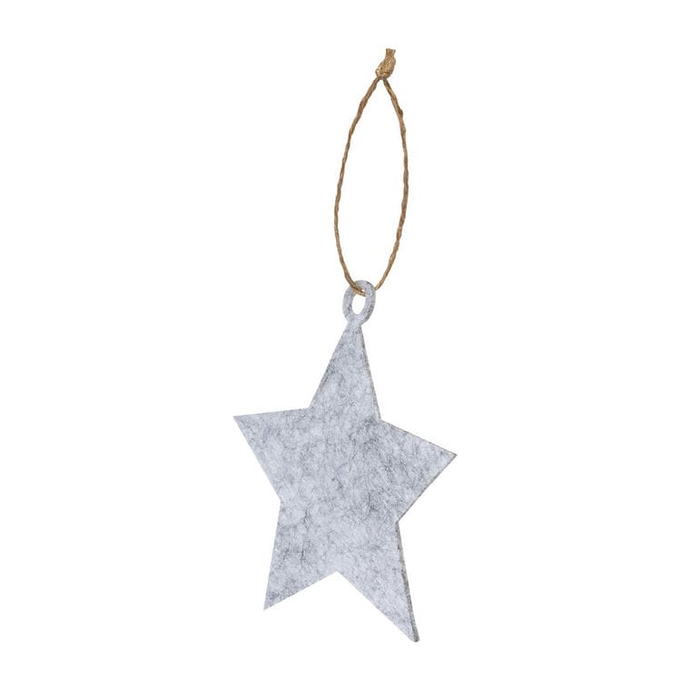 Set ornamente de Crăciun Chandun gri închis