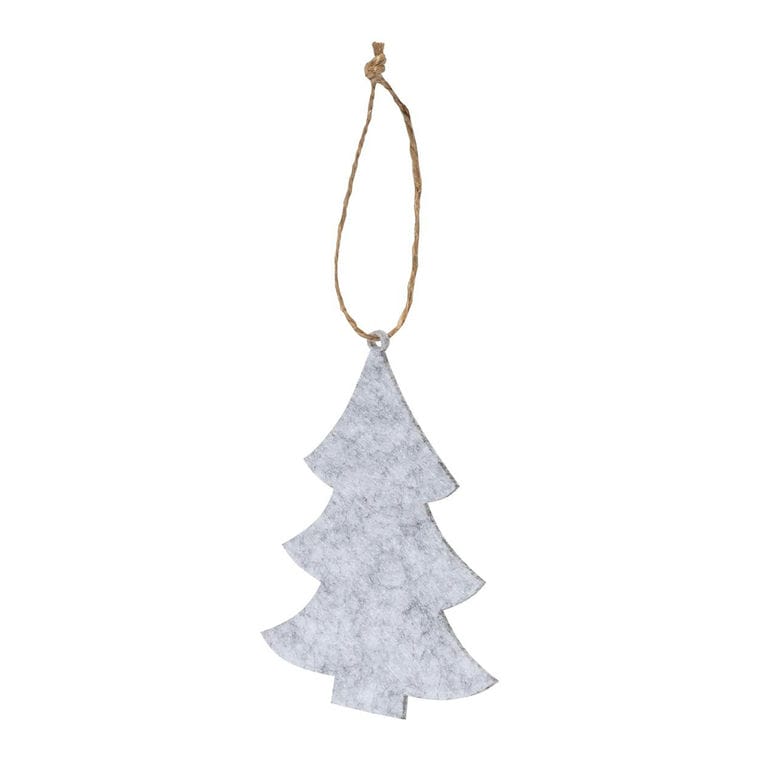 Set ornamente de Crăciun Chandun gri închis