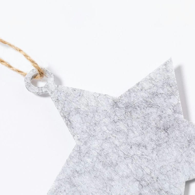 Set ornamente de Crăciun Chandun gri închis