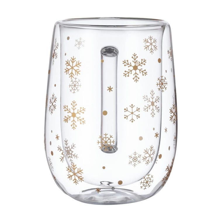 Cană termo de Crăciun Doglex transparent