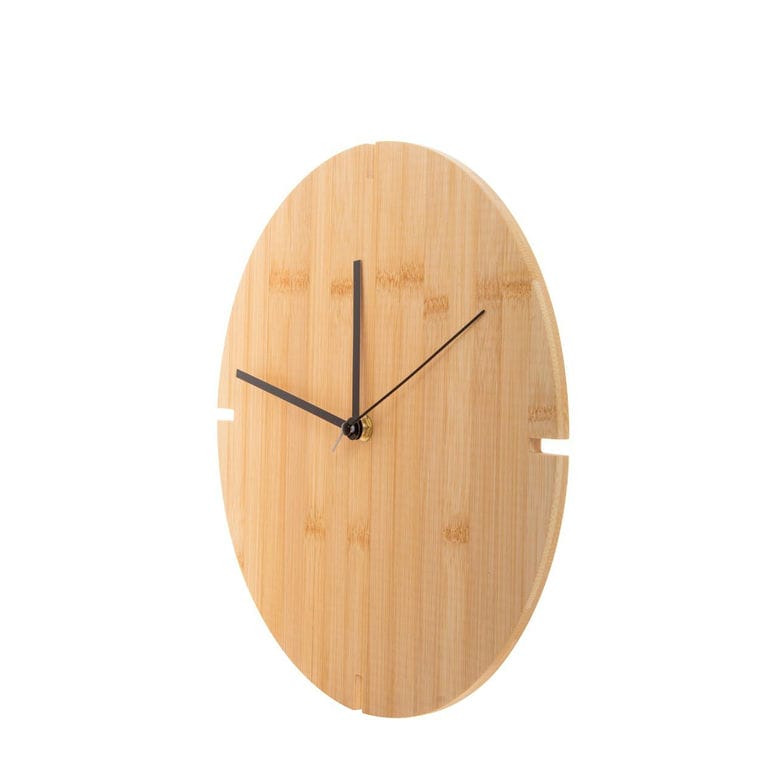 Ceas de perete din bambus Tokei natural