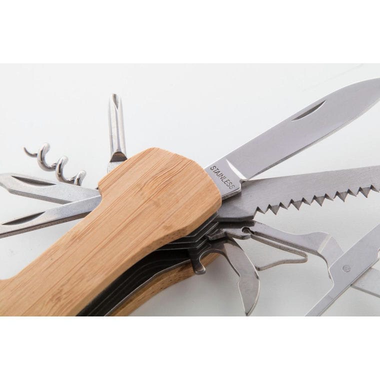 Cuțit de buzunar multifuncțional Stroud natural