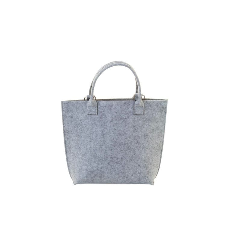 Geantă personalizată, RPET CreaFelt Cross gri