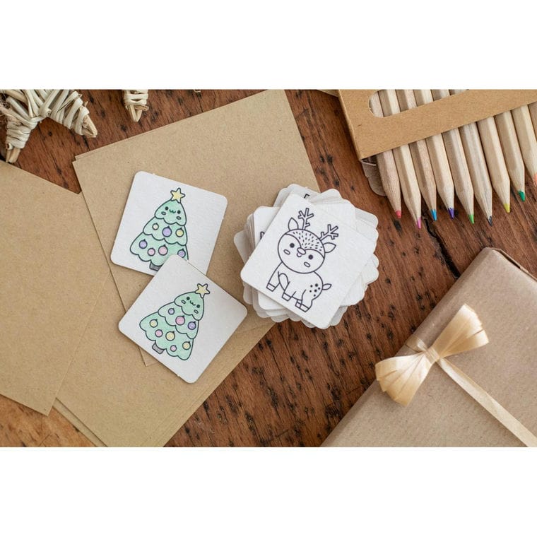 Joc de colorat și memorie, de Crăciun Coloxmor natural