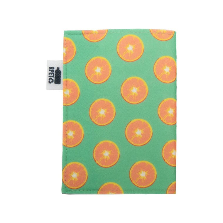 Copertă pentru pașaport, personalizată, RPET CreaFelt Pass gri