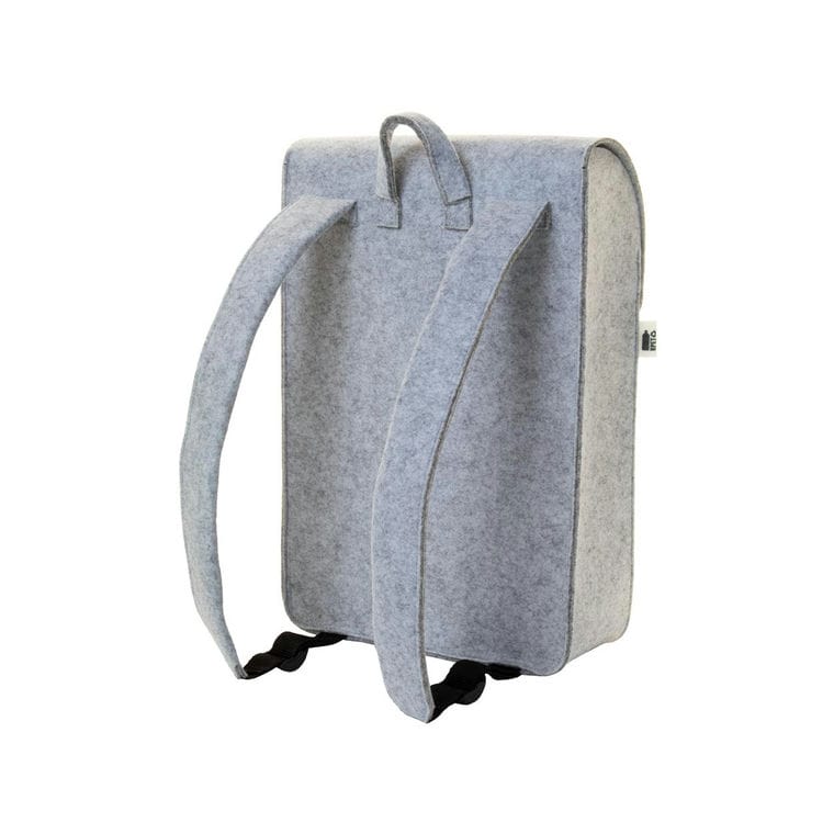 Rucsac personalizat, RPET CreaFelt Back II gri