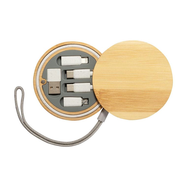 Set cablu de încărcare USB Chaconix natural