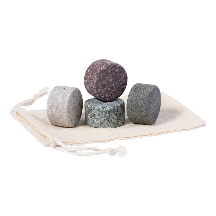 Set de cuburi de gheață din piatră Glamer natural
