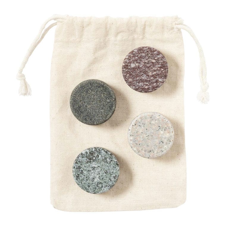 Set de cuburi de gheață din piatră Glamer natural