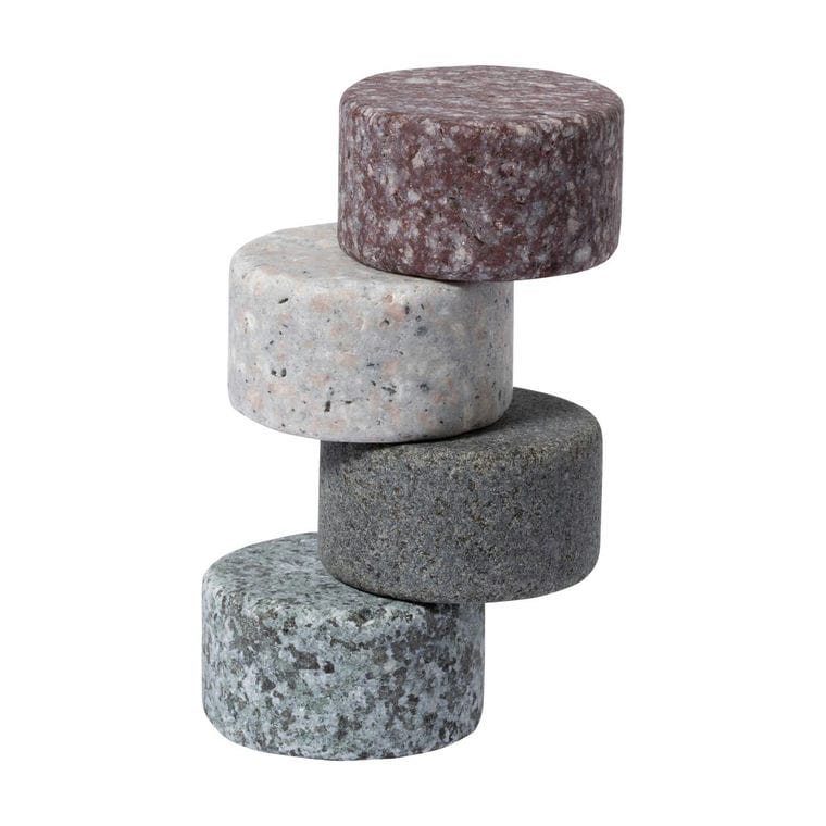 Set de cuburi de gheață din piatră Glamer natural