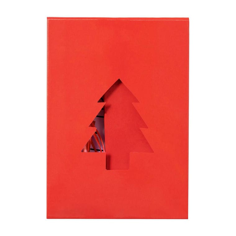 Set de colorat ornament pentru pomul de Crăciun Hilvira natural