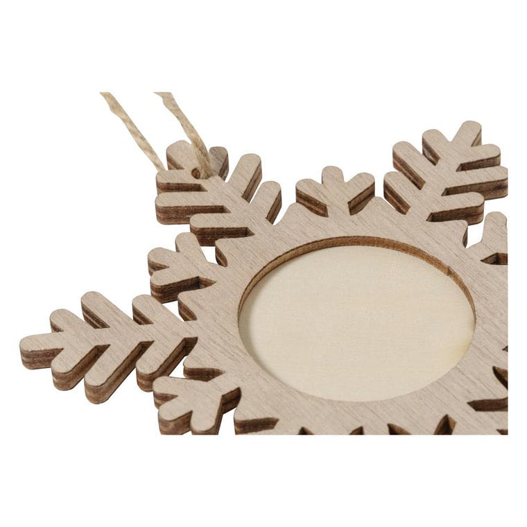 Ramă foto tip ornament Crăciun Jorik natural