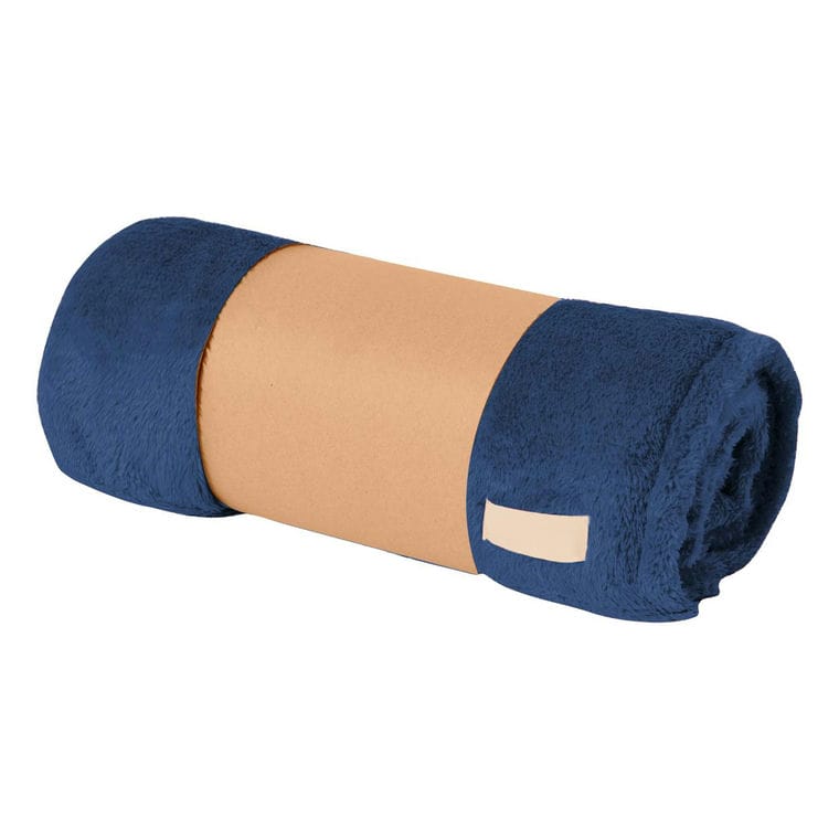 Pătură din lână Durmok albastru închis