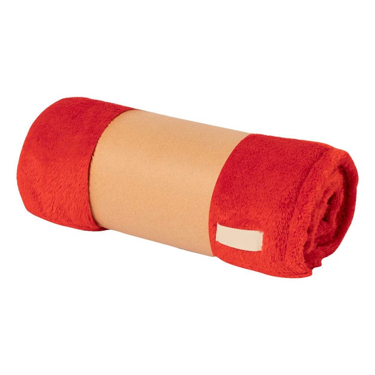 Pătură din lână Durmok Roșu