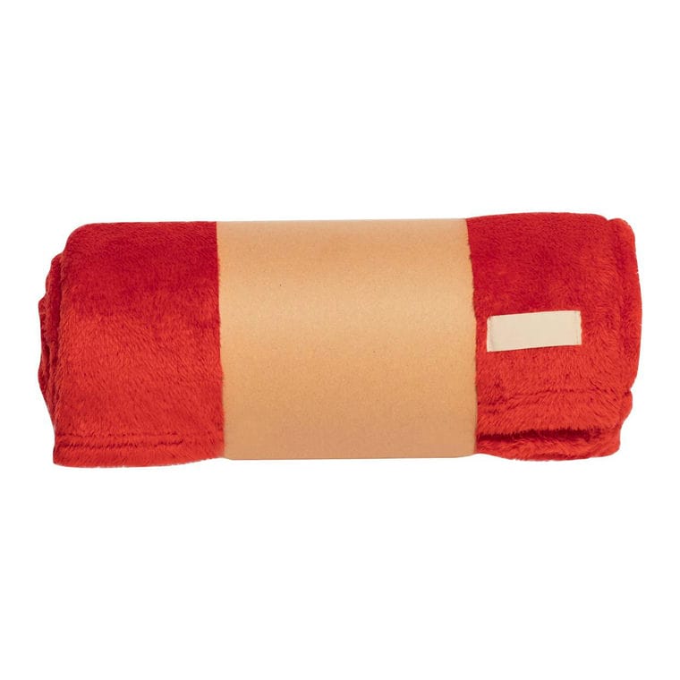 Pătură din lână Durmok Roșu