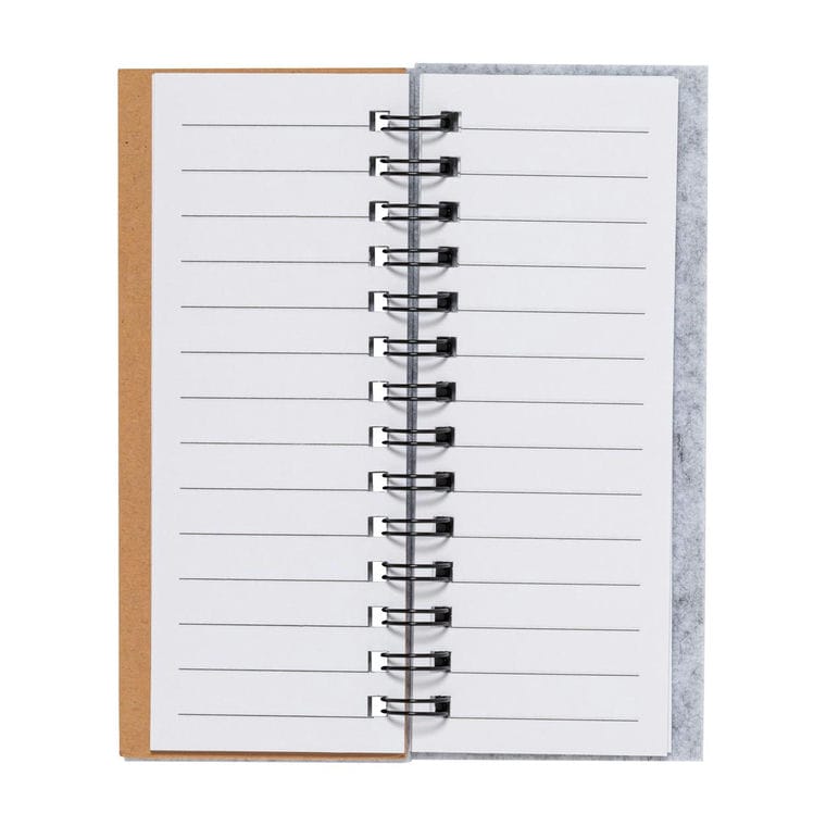 Carnet RPET Aurat gri