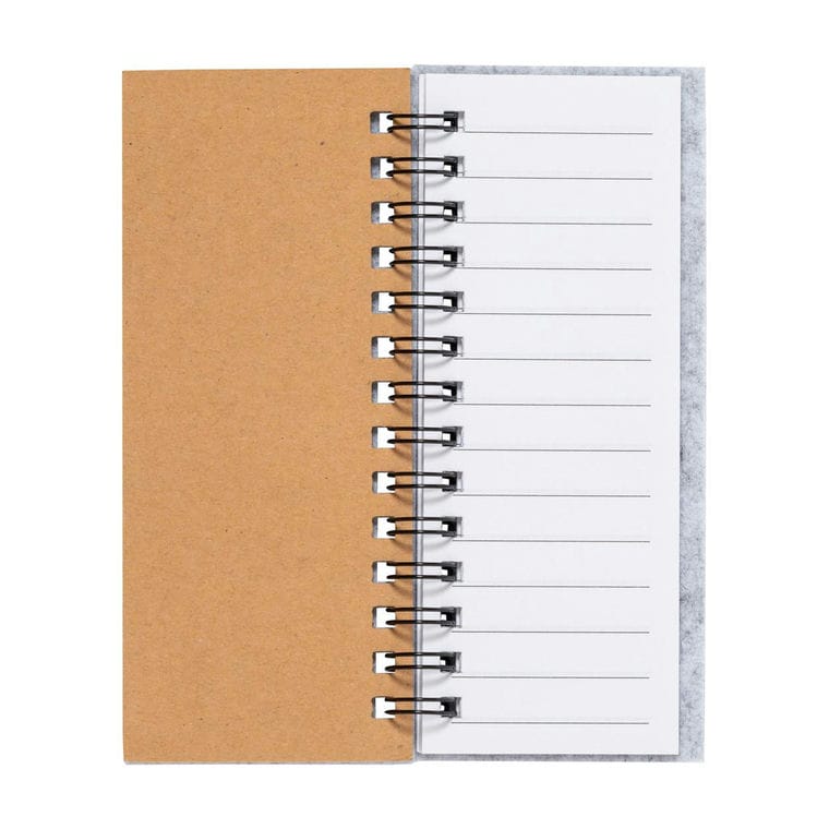 Carnet RPET Aurat gri