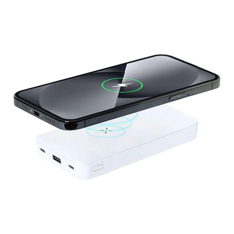 Baterie externă Barry Alb