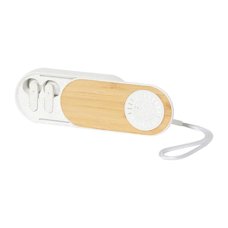 Căști bluetooth Gissel natural