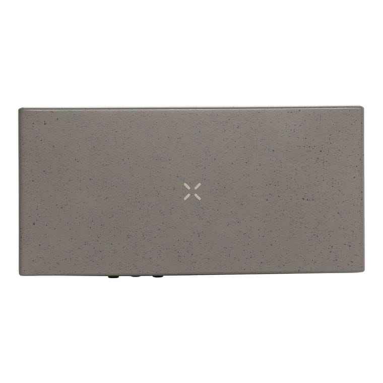 Încărcător fără fir cu ceas cu alarmă Barret maro