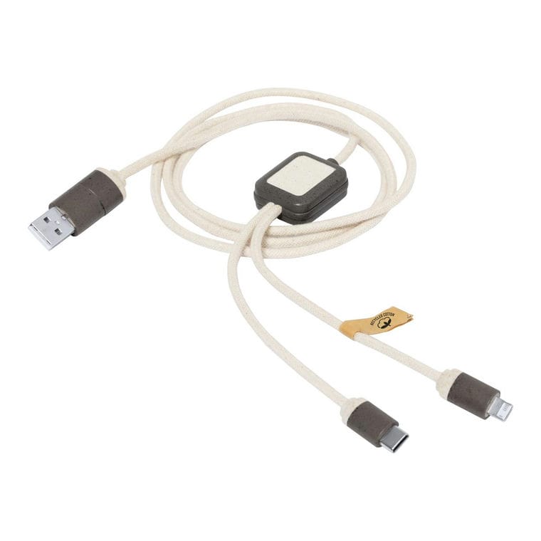 Cablu de încărcare USB Seymur maro