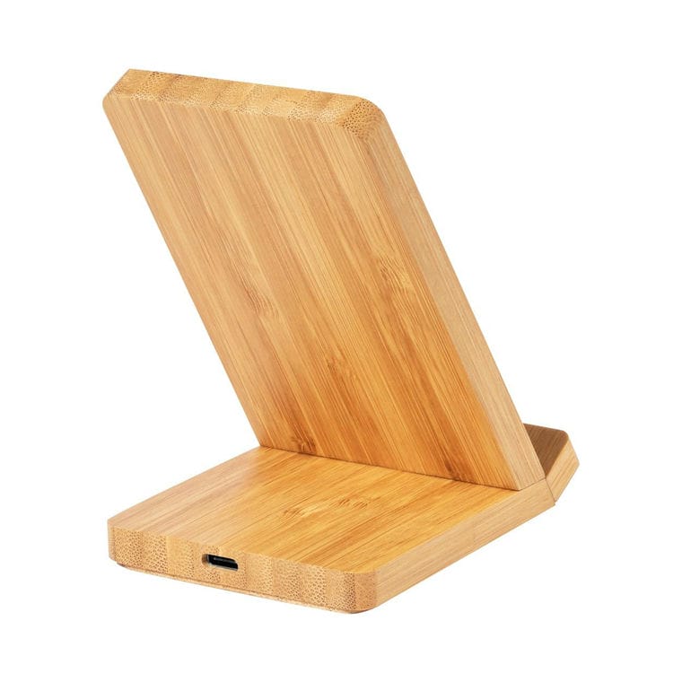 Încărcător fără fir cu suport pentru telefon Steward natural