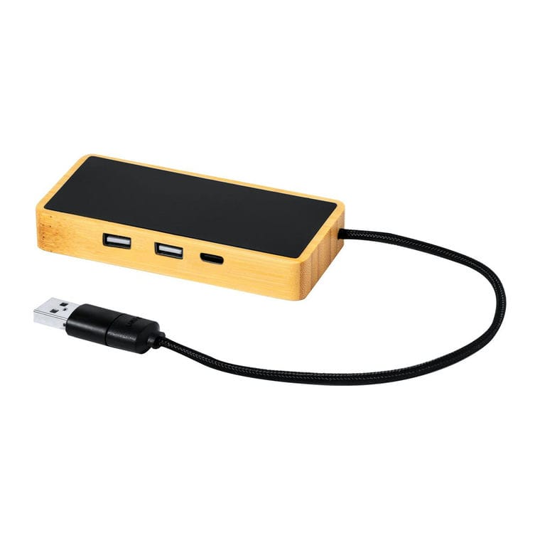 Hub USB Ginger natural