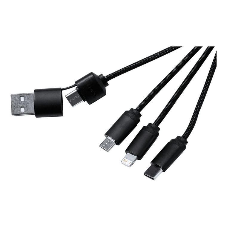 Cablu de încărcare USB Lawrence Negru